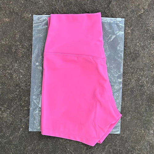 Women's High-Waist Yoga Shorts – Soft Fitted Fitness Sport Shorts