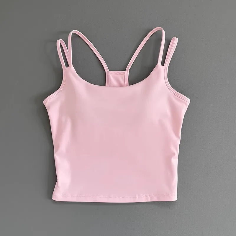Women's Seamless Support Cami – Wireless Comfort Bralette Top