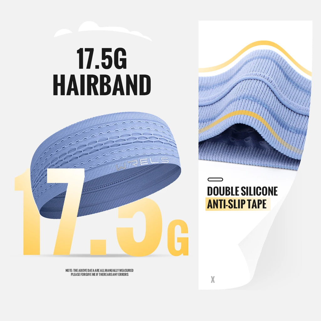 Headbands for Men Women Non-Slip Moisture Wicking Workout