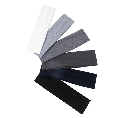 10pc/5pcs Men/Women'S Headbands, Comfortable Sweat-Wicking Elastic