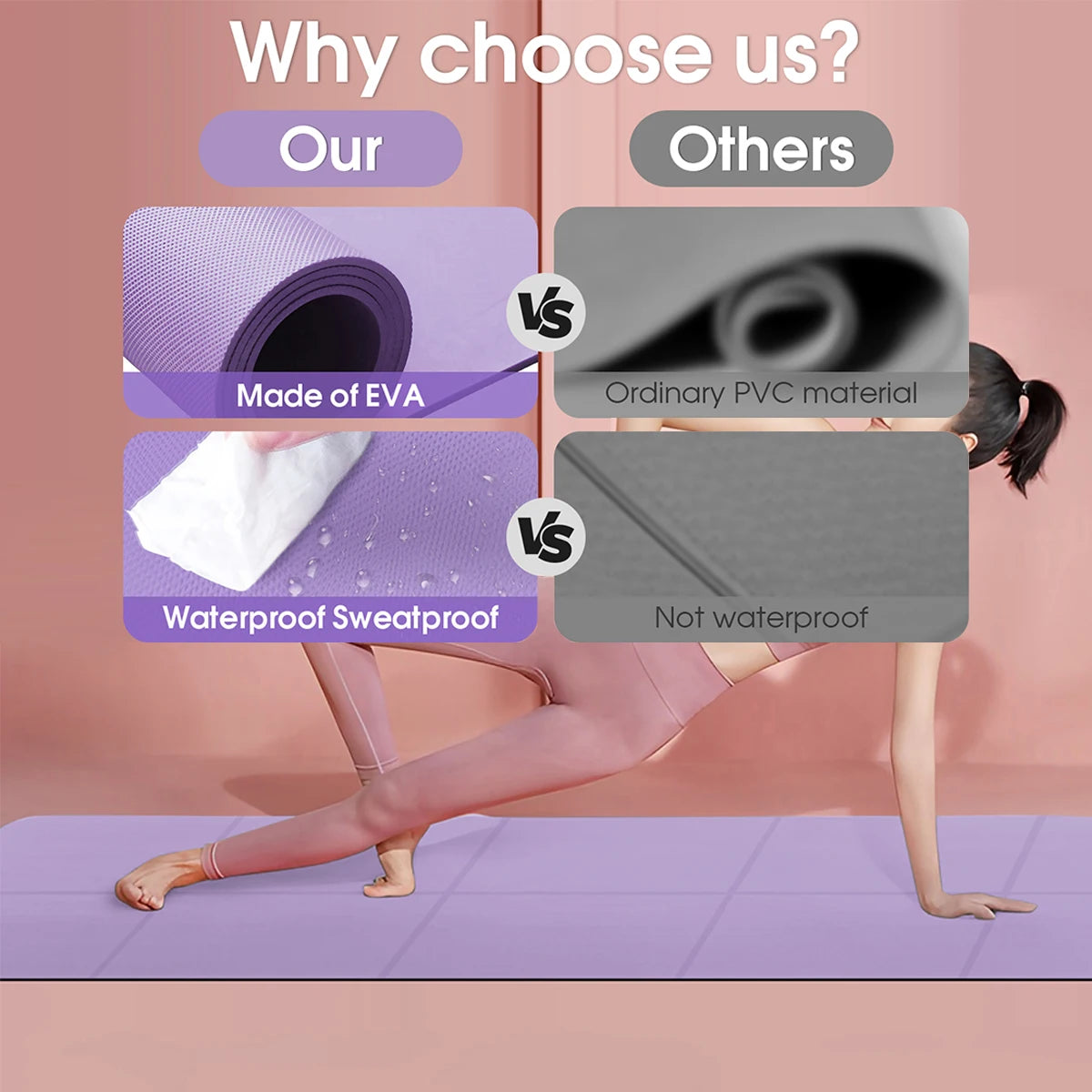 The CloudGrip Travel Yoga Mat