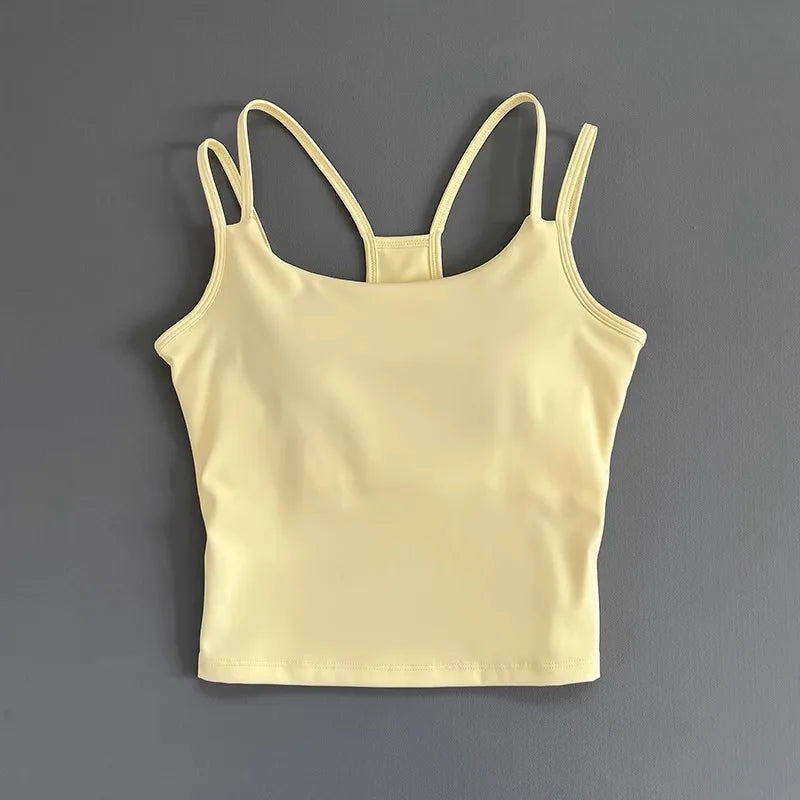 Women's Seamless Support Cami – Wireless Comfort Bralette Top