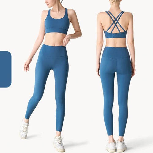 2 Piece Yoga Clothes Women's Tracksuit Athletic Wear