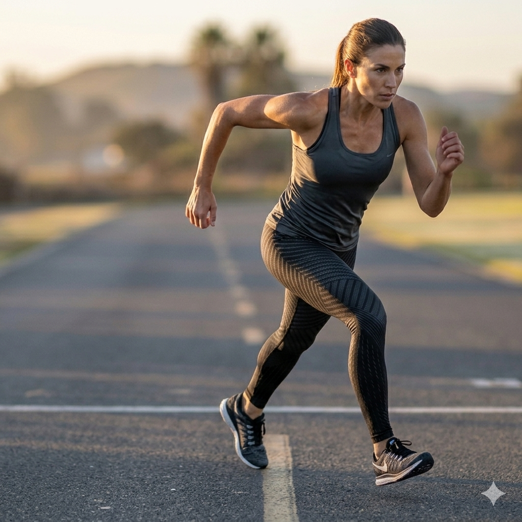 Womens Carbon Fiber Sports Leggings